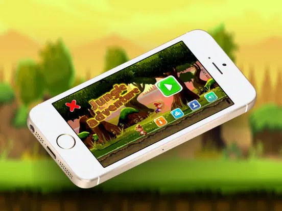 Jungle Adventures World : The cute Elf endless run and jump free games for kids iPad  स्क्रीनशॉट
