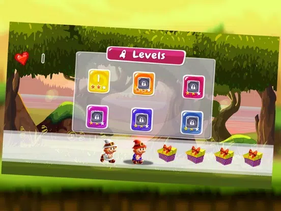 Jungle Adventures World : The cute Elf endless run and jump free games for kids iPad  स्क्रीनशॉट