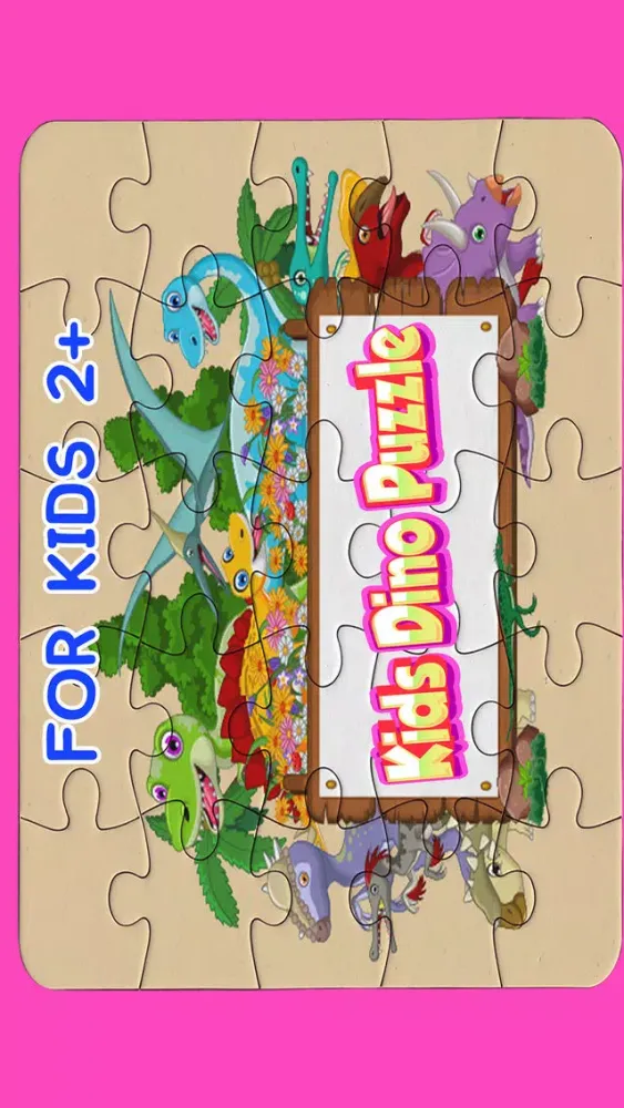 صور Kids dinosaur puzzle games for toddlers