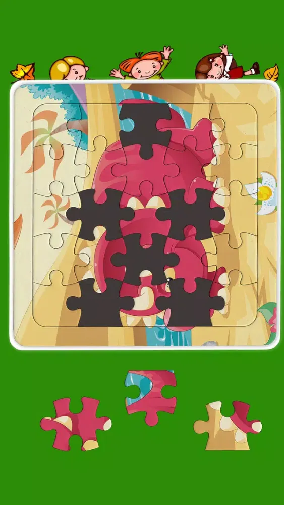 صور Kids dinosaur puzzle games for toddlers