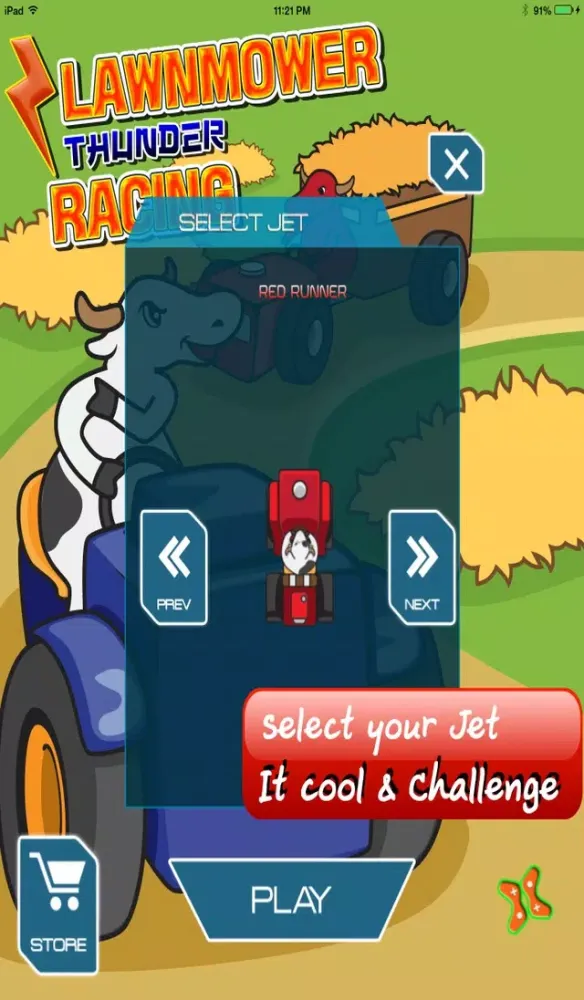 Lawnmower Racing Kart Grand Prix スクリーンショット