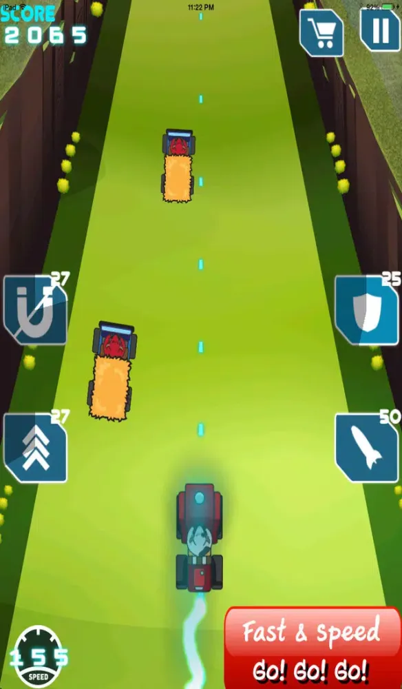 Lawnmower Racing Kart Grand Prix スクリーンショット