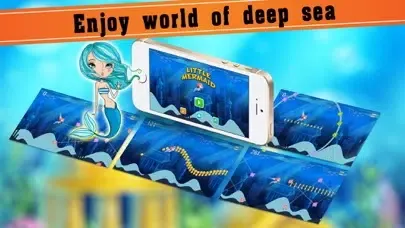 Little Mermaid Adventure Fun on deep sea world Screenshots
