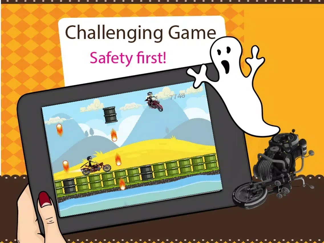 Moto racer bike ride iPad 應用截圖