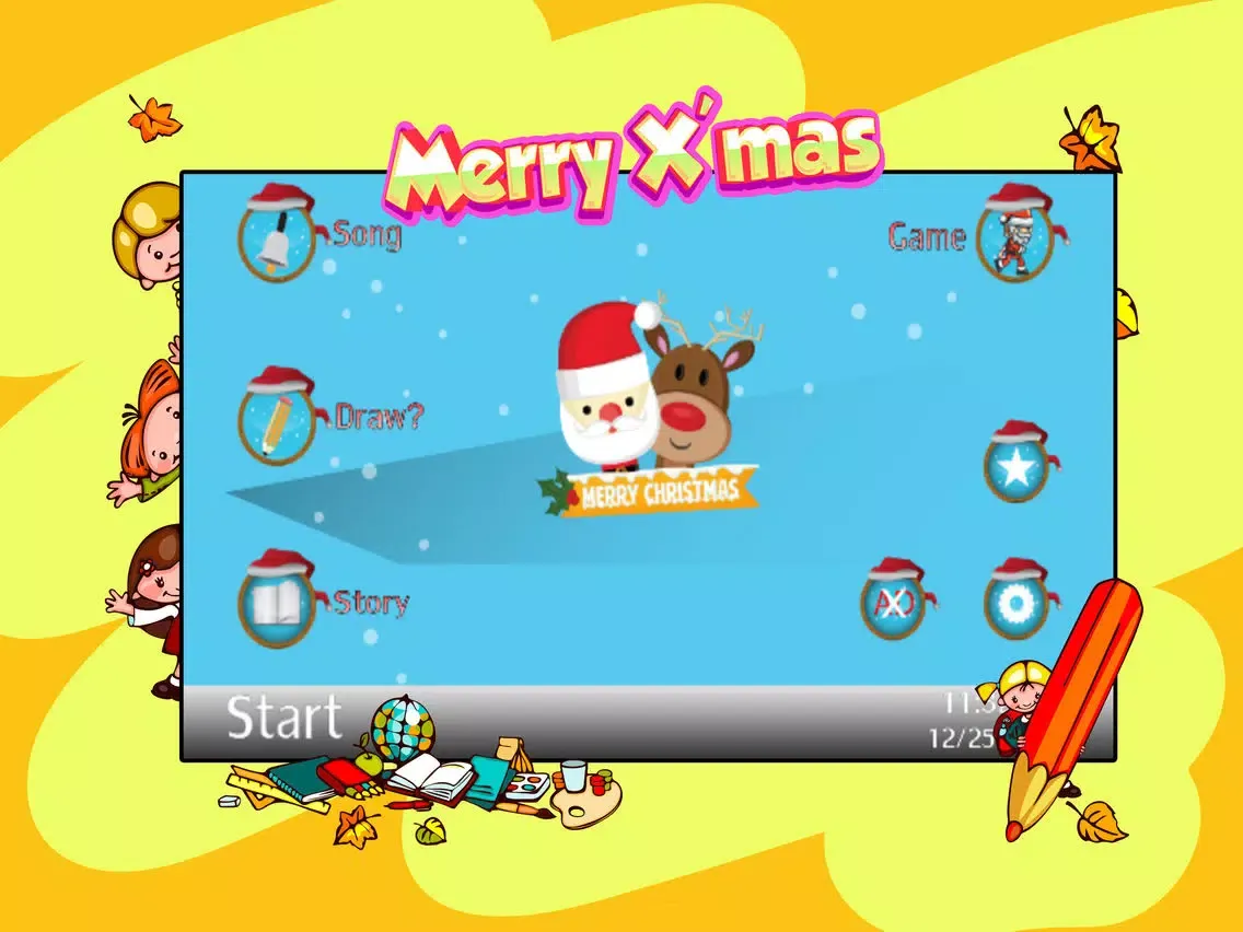 Santa Claus computer desktop iPad  سکرین شاٹس