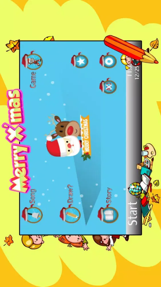 Santa Claus computer desktop سکرین شاٹس