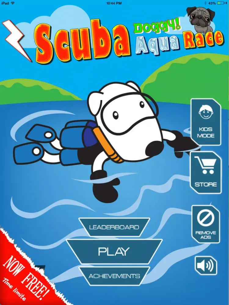 تصاویر Scuba Doggy Aqua Race - Mega fun adventure divers game iPad 