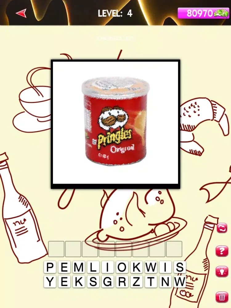 Snack time quiz - Guess the food iPad  स्क्रीनशॉट
