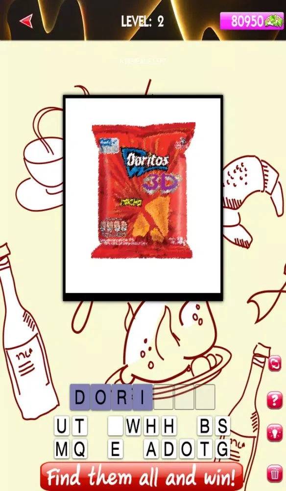 Snack time quiz - Guess the food स्क्रीनशॉट