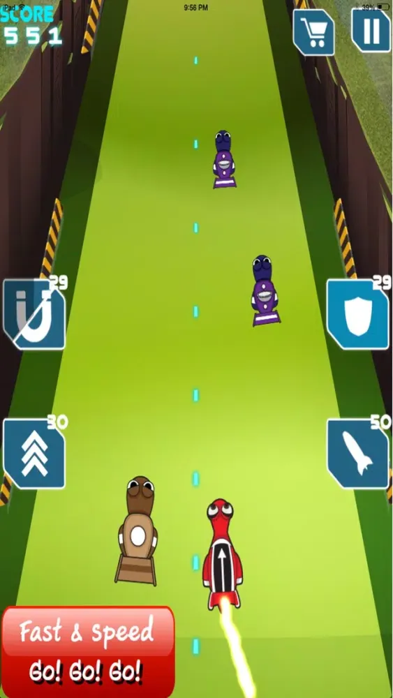Snail Turbo Racing - Free Cool Speedway Cargame سکرین شاٹس
