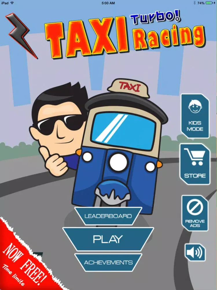 Taxi Racing Gone - Free Crazy Tuk Tuk Race Game iPad 应用截图