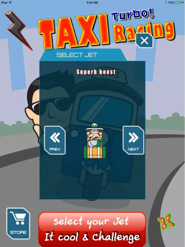 Taxi Racing Gone - Free Crazy Tuk Tuk Race Game iPad 应用截图