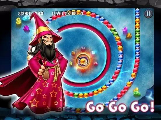 Zrzuty ekranu Wizard of OZ - for Gem marble shooter match 3 game iPad 
