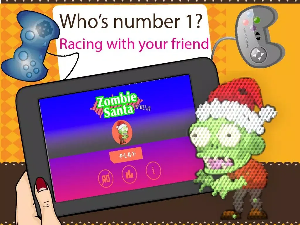 Скриншоты Zombie Santa Smash