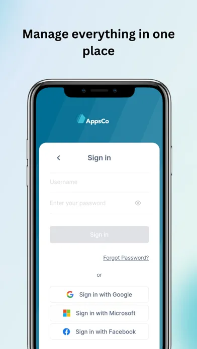 AppsCo People 스크린샷