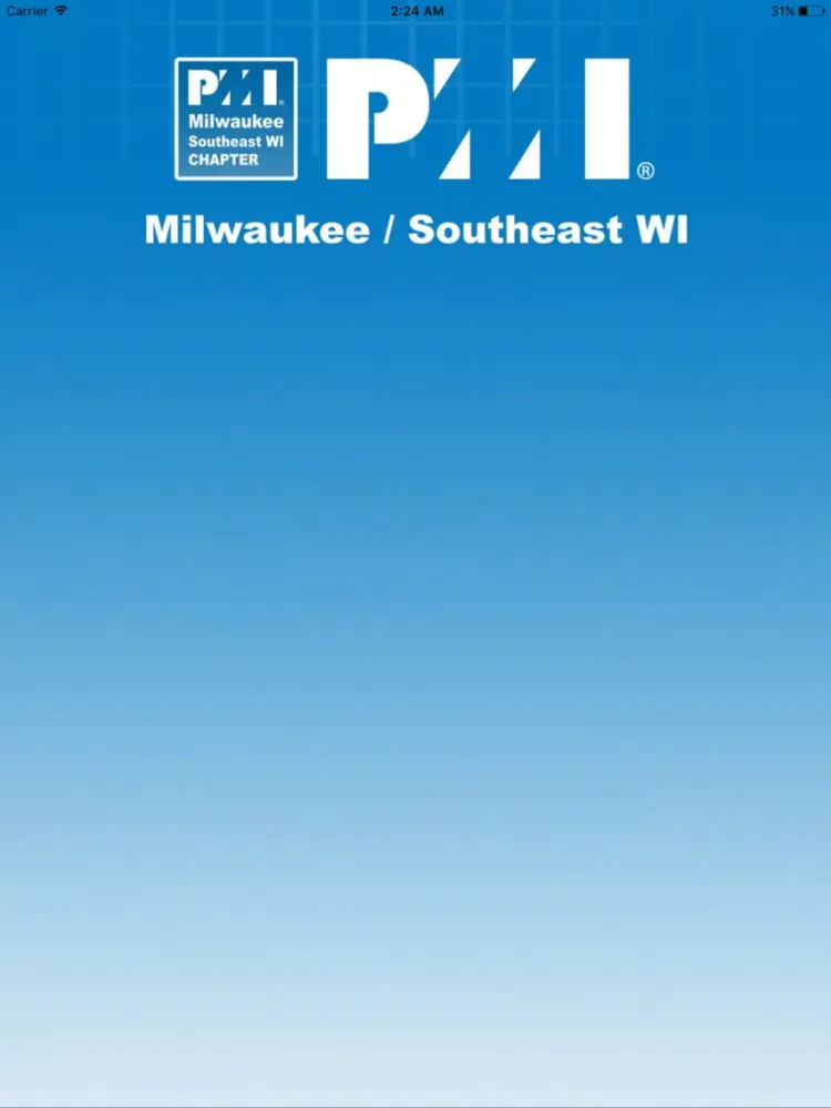 PMI Milwaukee SE WI Chapter iPad 应用截图