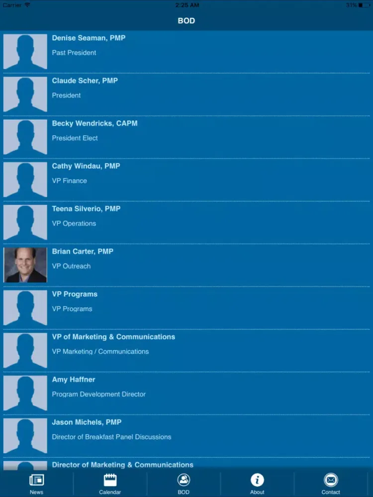 PMI Milwaukee SE WI Chapter iPad 应用截图