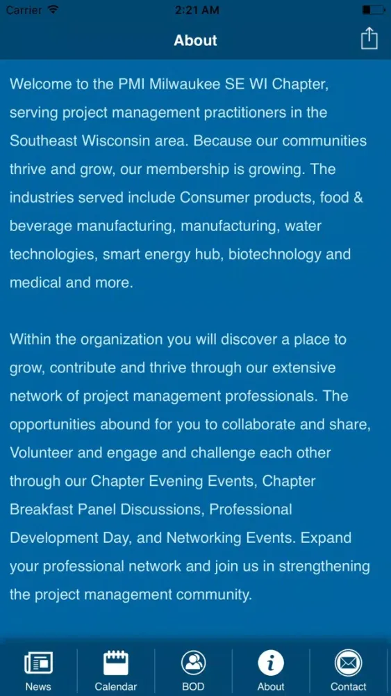 PMI Milwaukee SE WI Chapter应用截图