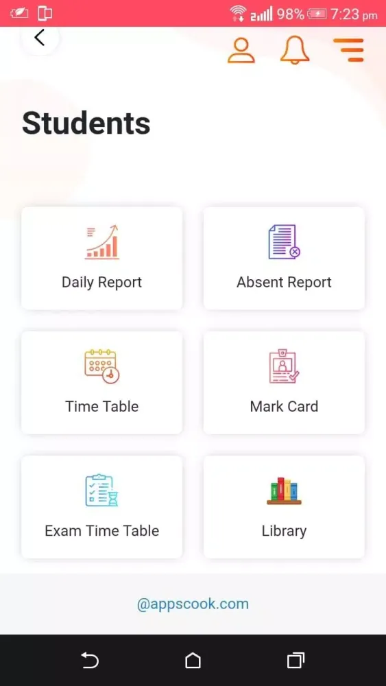 APPSCOOK CLASSROOM Screenshots
