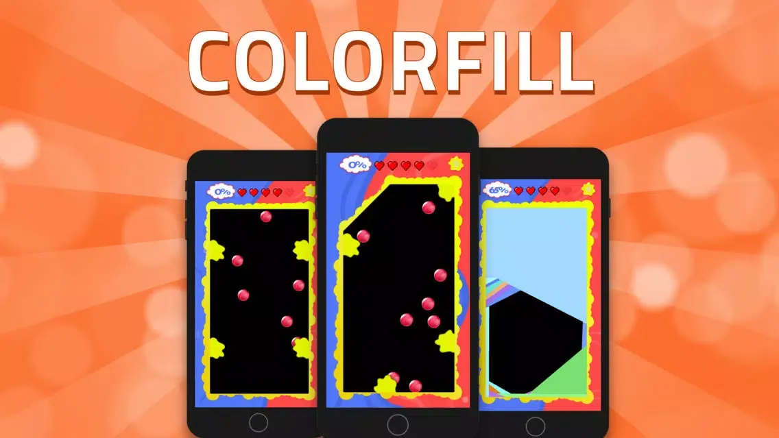 Скриншоты Color Fill Shapes