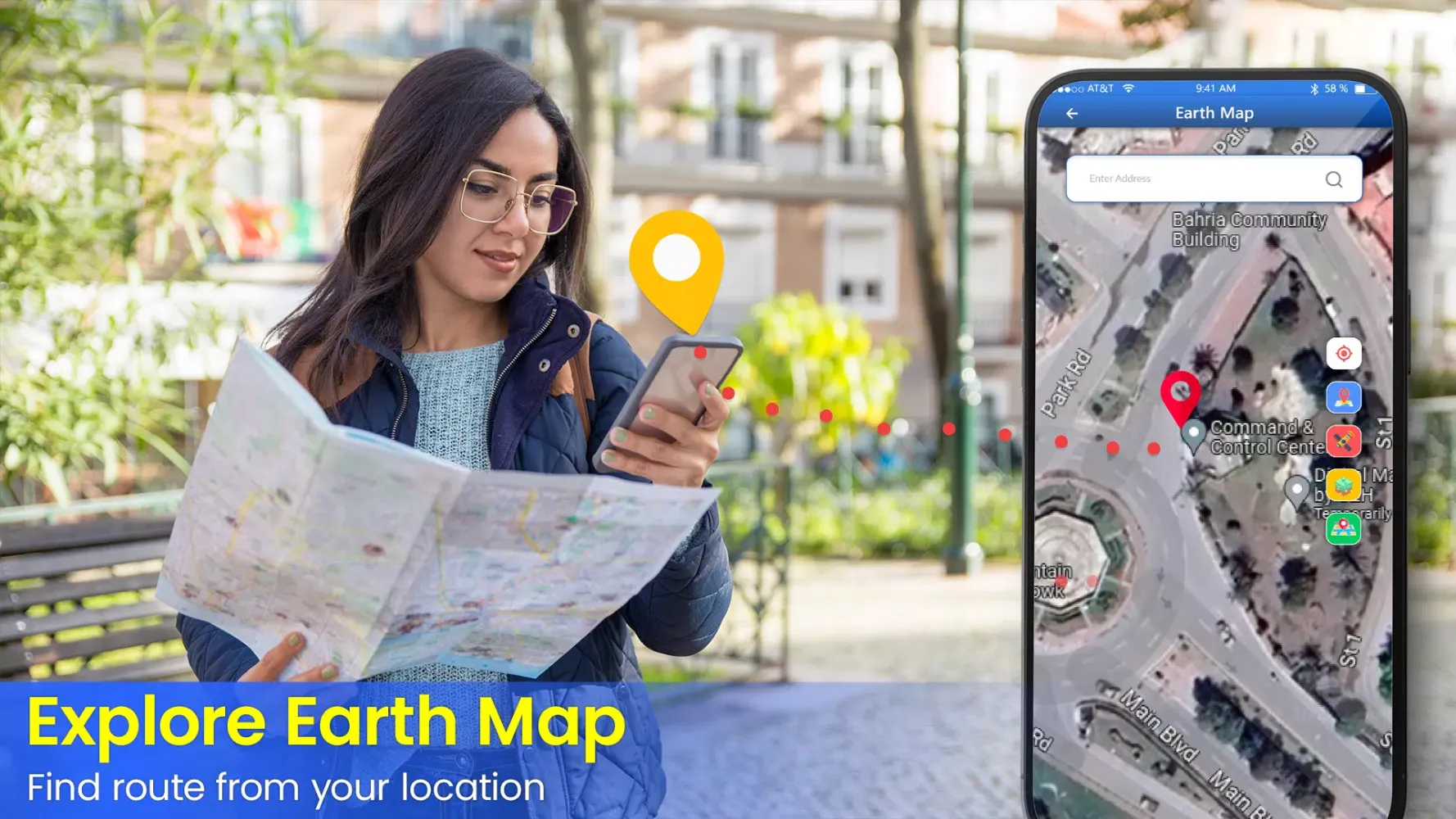 Live Street View: World Map Screenshots