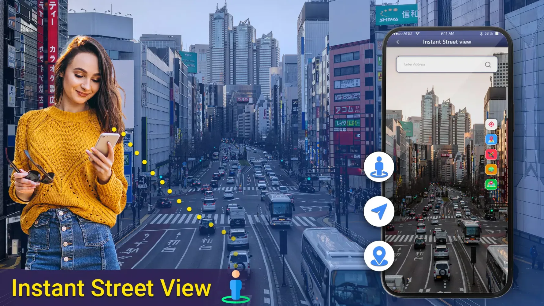 Live Street View: World Map Screenshots