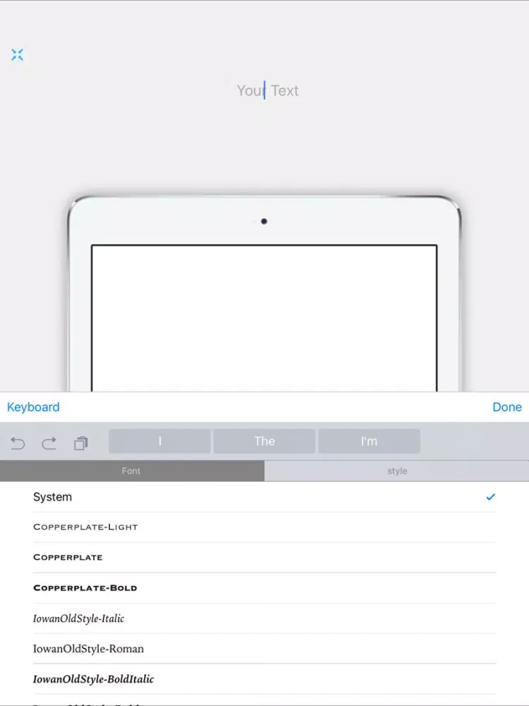 Screenshot Maker iPad  Ekran Görüntüleri
