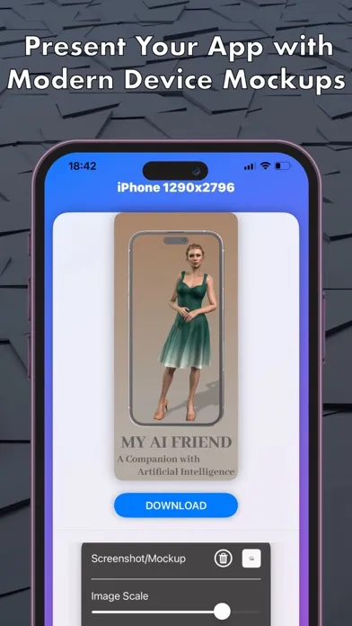 Capturas de tela do App Screenshots Maker