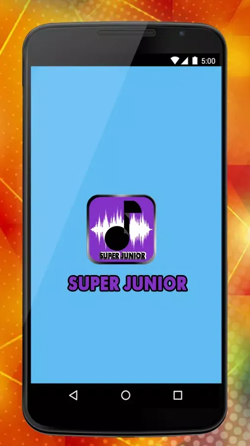 Super Junior Mp3 Lyric Screenshots