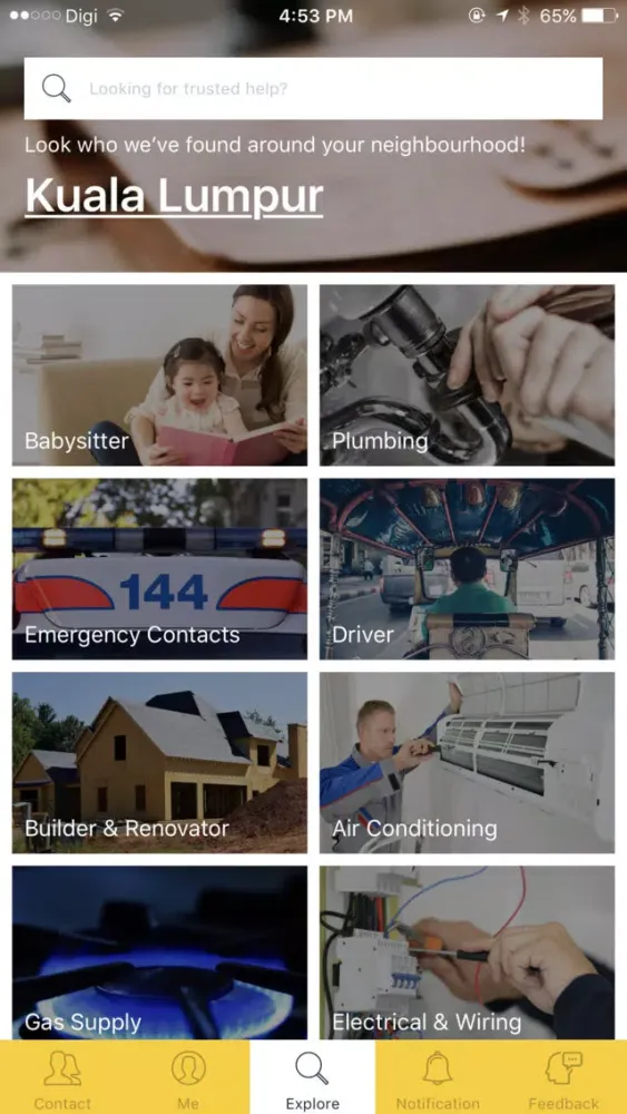 Скриншоты Yelloow: At Your Fingertips