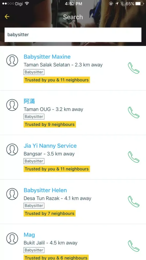 Скриншоты Yelloow: At Your Fingertips