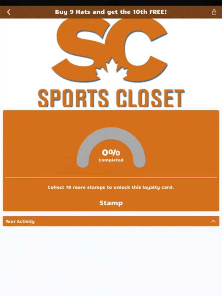 Скриншоты Sports Closet Sherwood Park iPad 