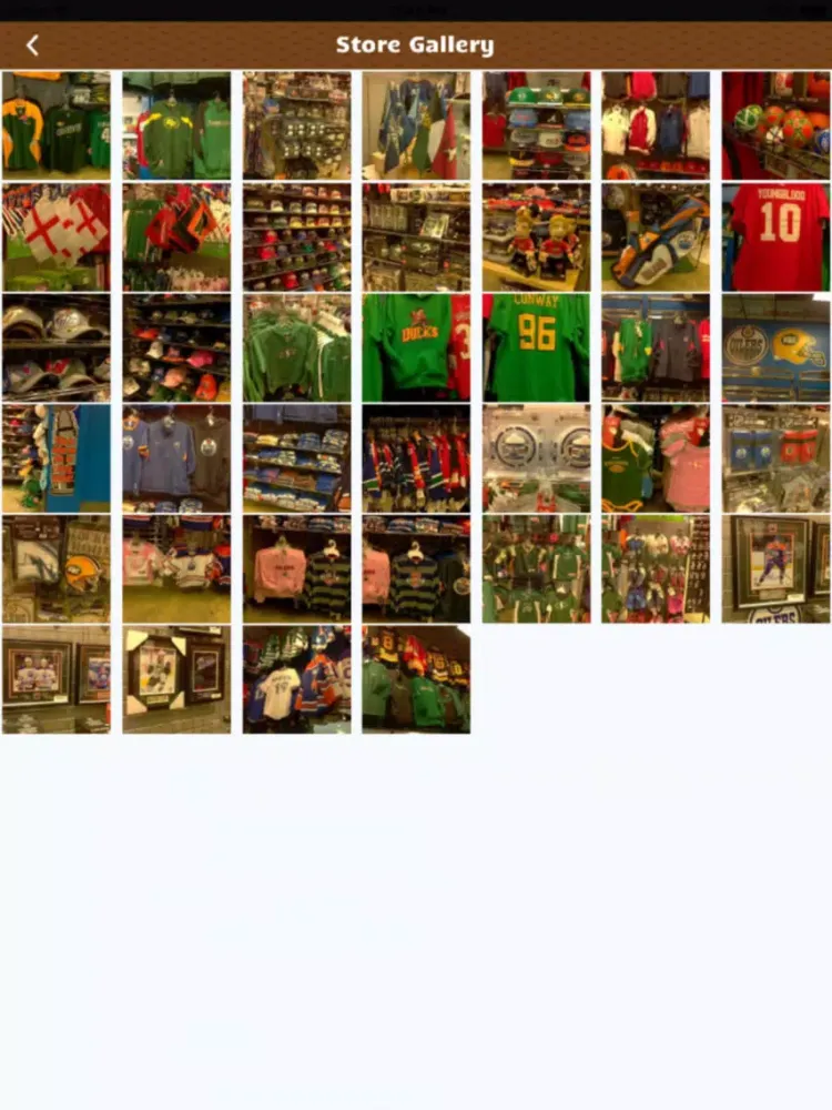 Скриншоты Sports Closet Sherwood Park iPad 