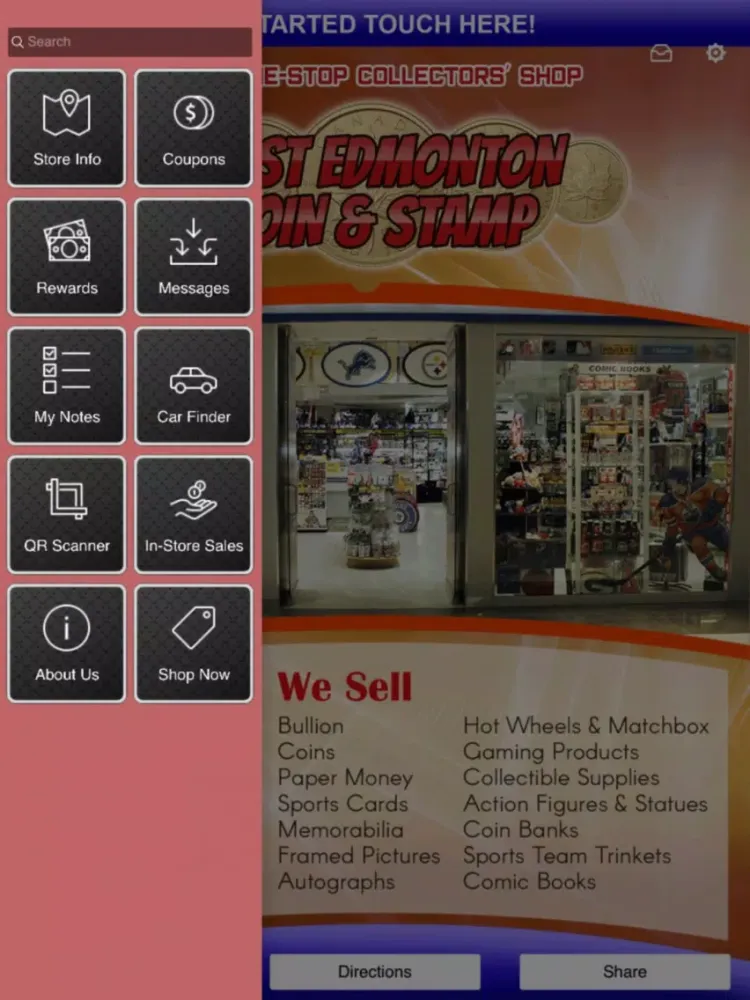 Captures d'écran de West Edmonton Coin & Stamp iPad