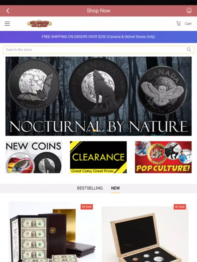 Captures d'écran de West Edmonton Coin & Stamp iPad