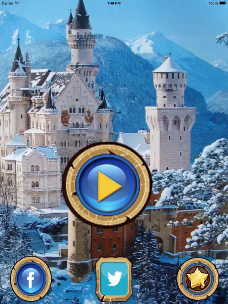 Frozen Gems & Jewels - Free Puzzle Match Winter Christmas Games for Kids iPad Screenshots