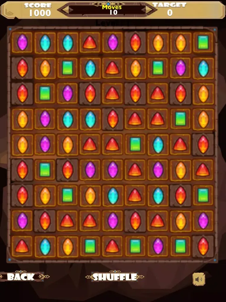 Frozen Gems & Jewels - Free Puzzle Match Winter Christmas Games for Kids iPad Screenshots