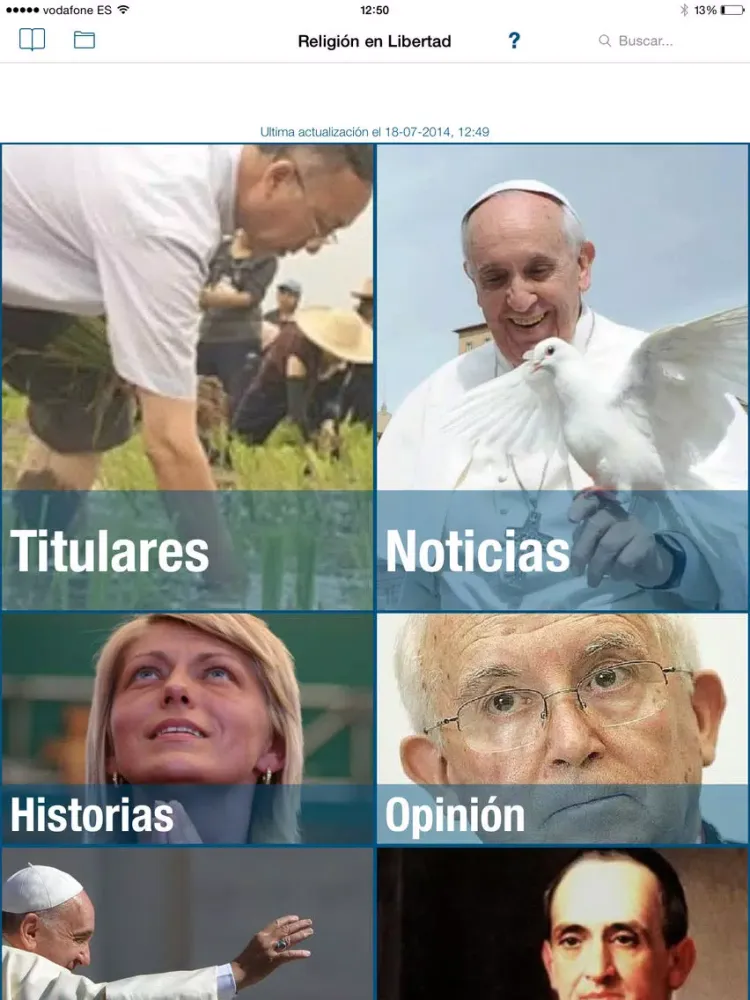 Religión en Libertad iPad  سکرین شاٹس