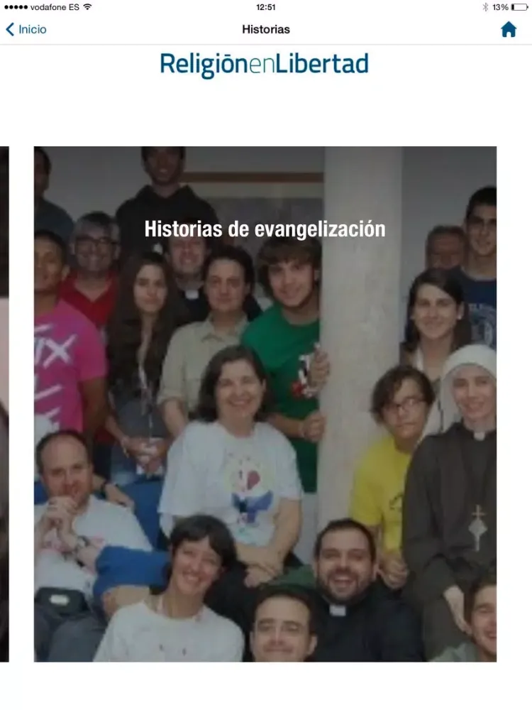 Religión en Libertad iPad  سکرین شاٹس