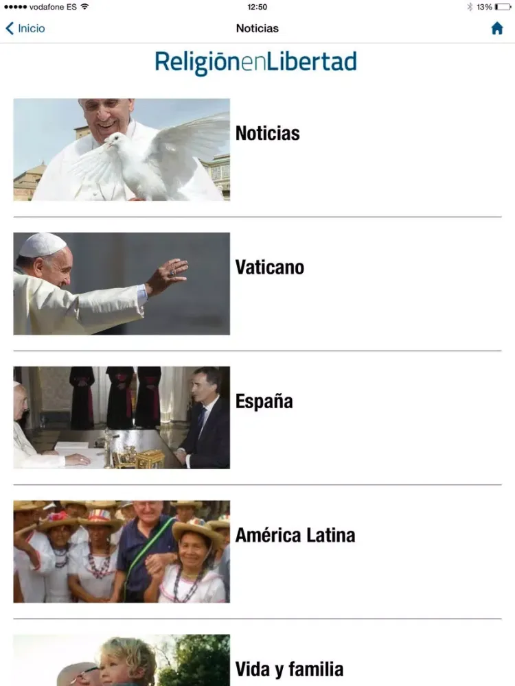 Religión en Libertad iPad  سکرین شاٹس