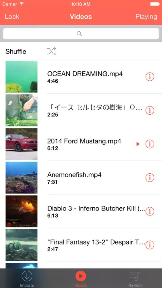 Cloud Video Player Pro - Play Videos from Cloud سکرین شاٹس