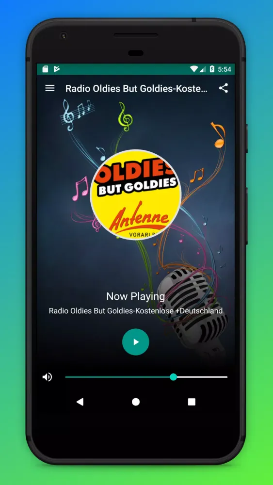 Oldies But Goldies Radio App Screenshots