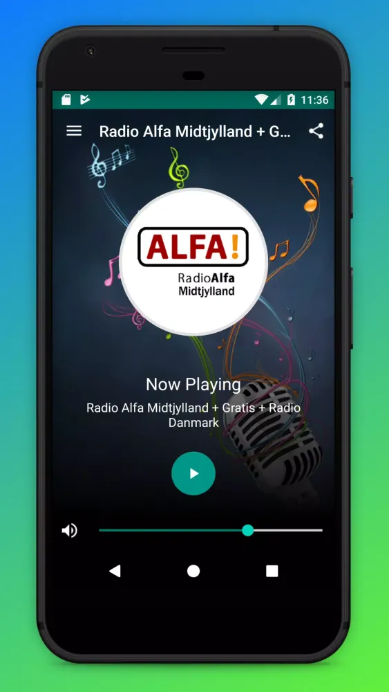 Radio Alfa Midtjylland App DK应用截图