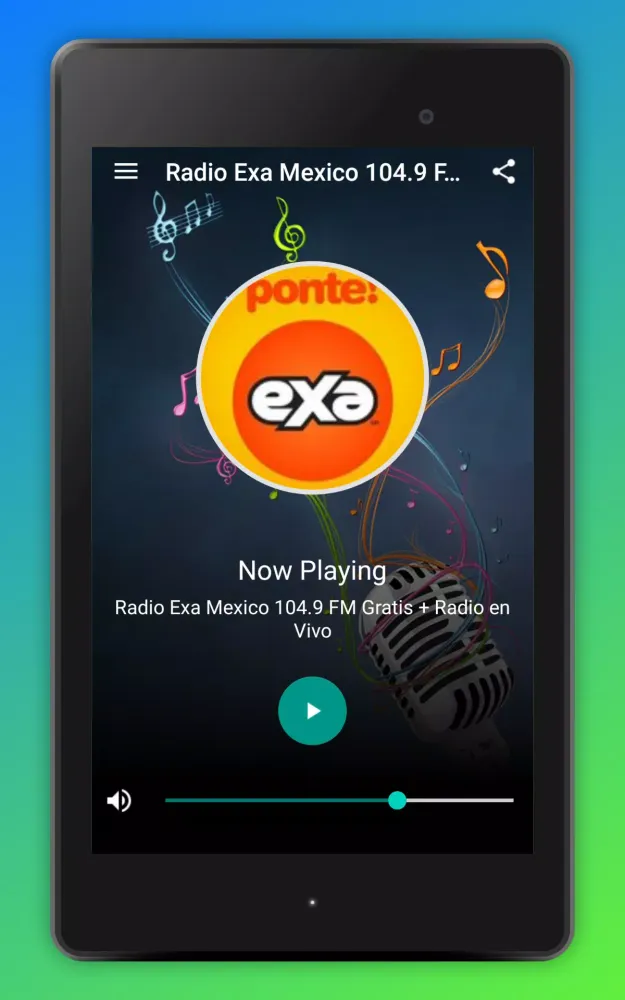 Exa FM Radio Screenshots
