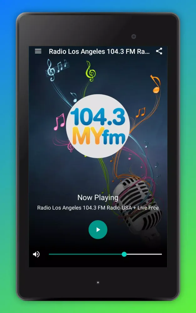 104.3 MY FM Radio Los Angeles Screenshots