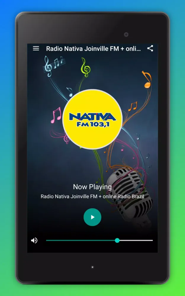 Radio Nativa Joinville FM App Screenshots