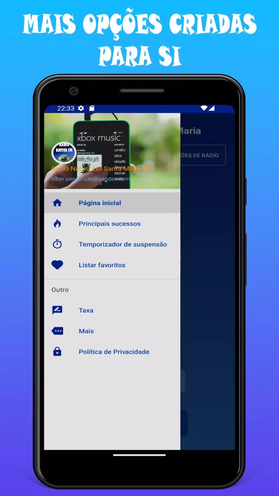 Radio Nativa FM Santa Maria BR Screenshots