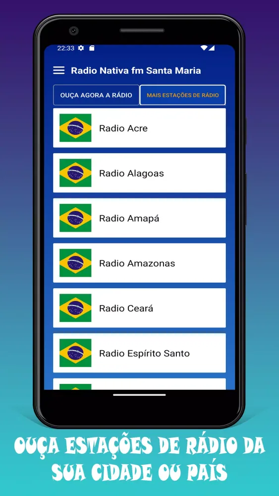 Radio Nativa FM Santa Maria BR Screenshots