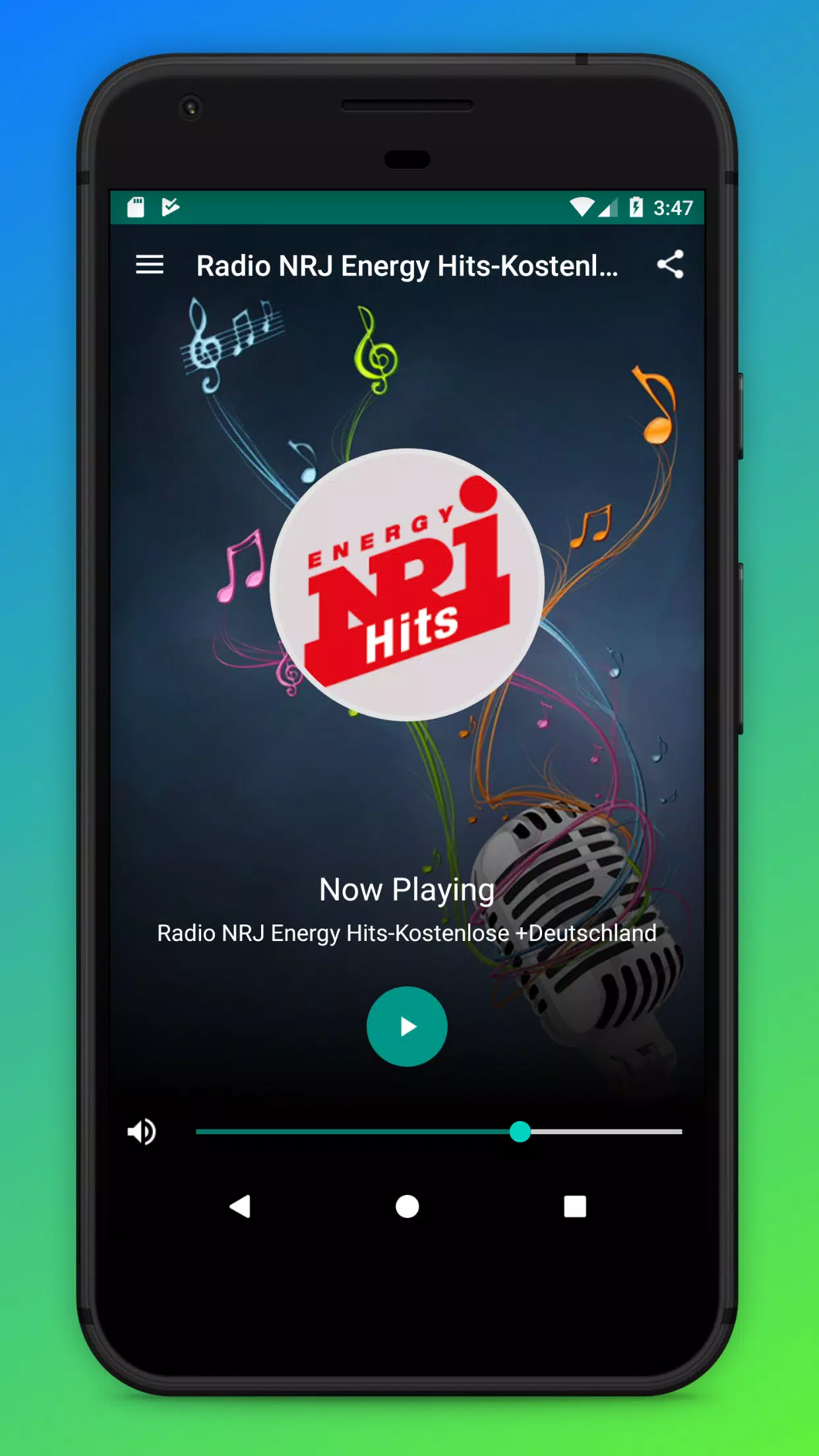NRJ Energy Hits Radio FM App Screenshots