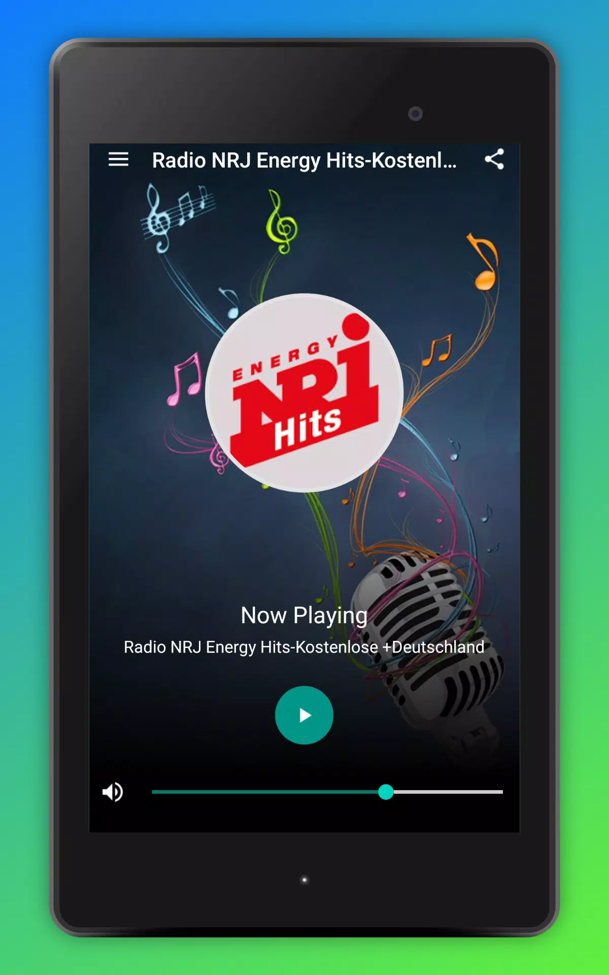 NRJ Energy Hits Radio FM App Screenshots